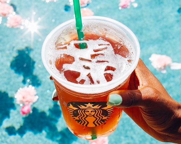 starbucks iced green tea