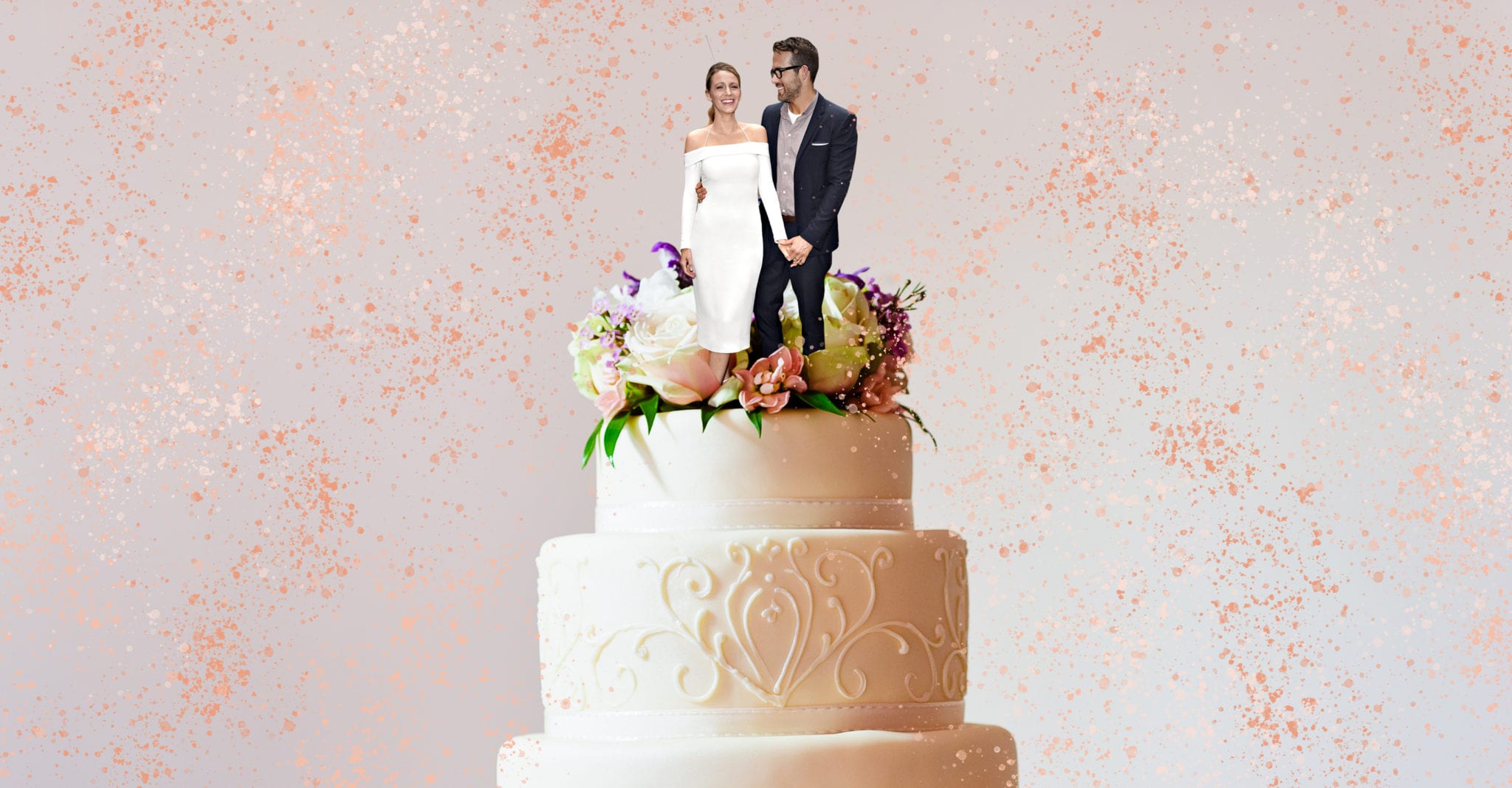 celebrity wedding cakes
