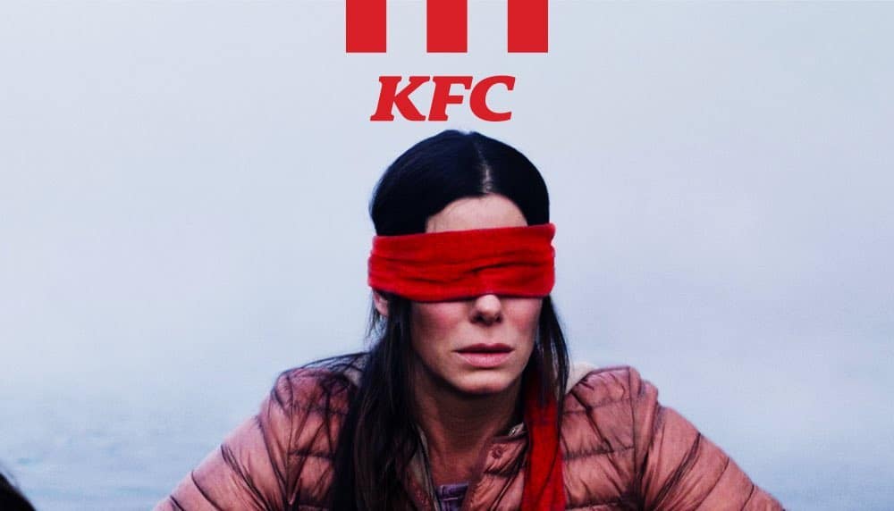 KFC bird box meme