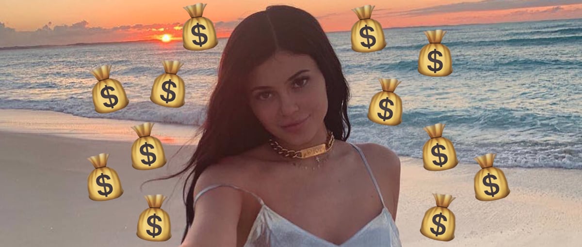 Kylie Jenner postmates