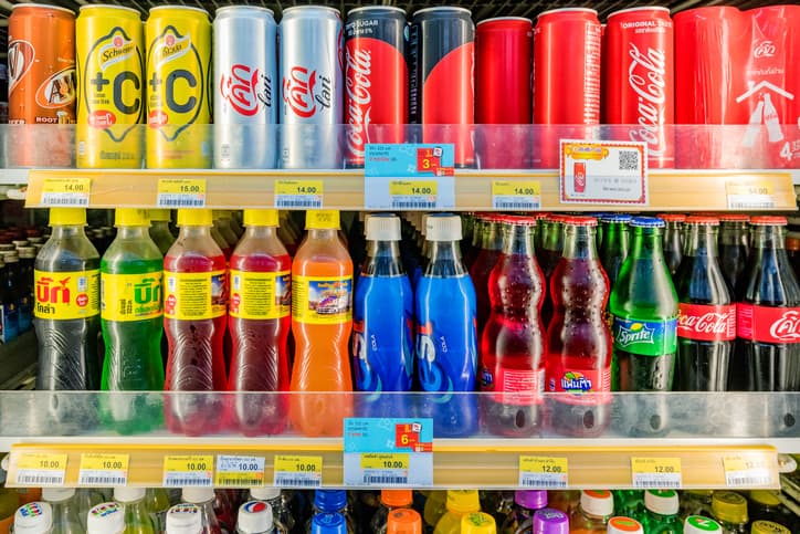 gummy soda bottles
