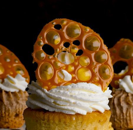 decorate with caramel