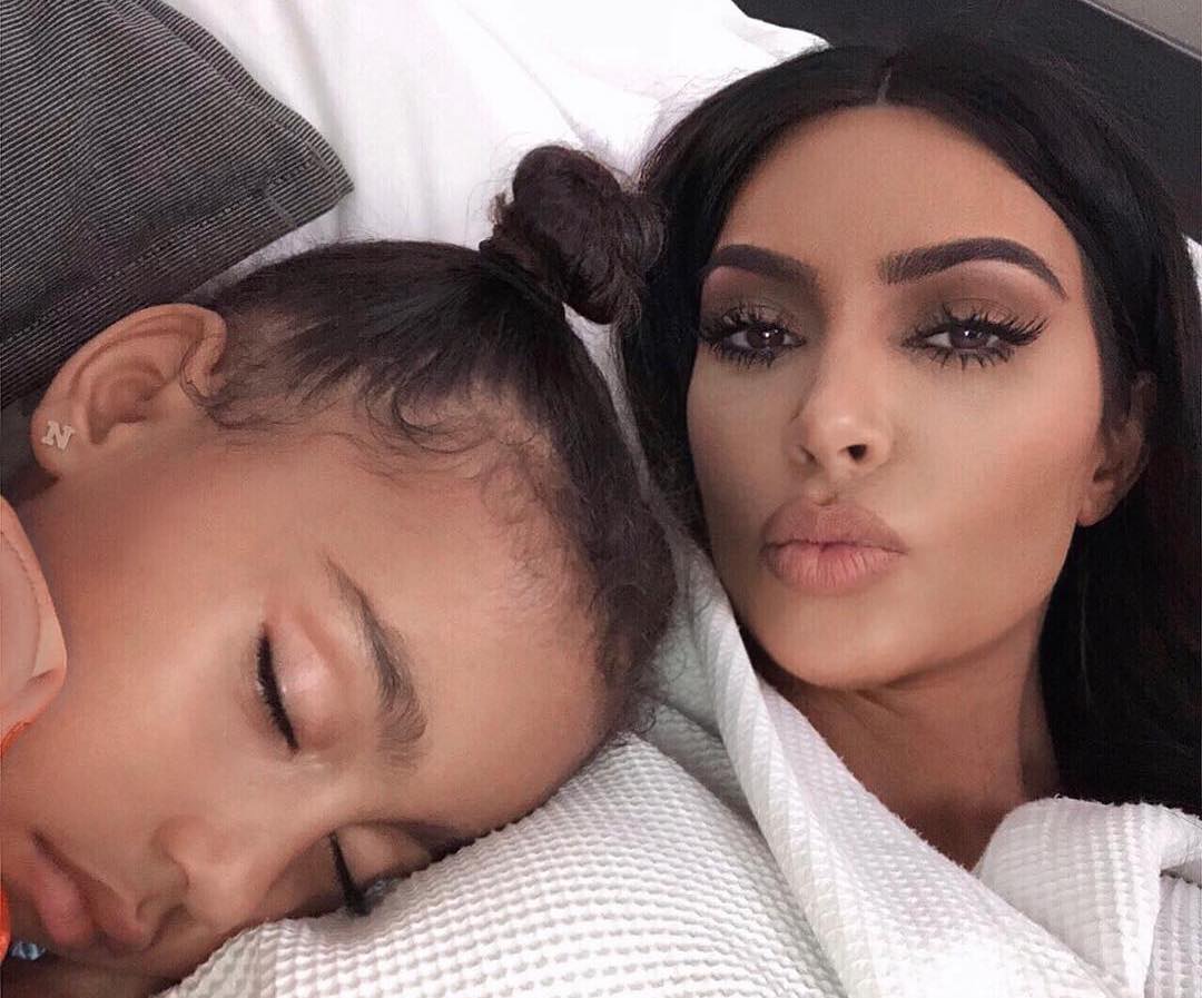 kim Kardashian psalm baby photo