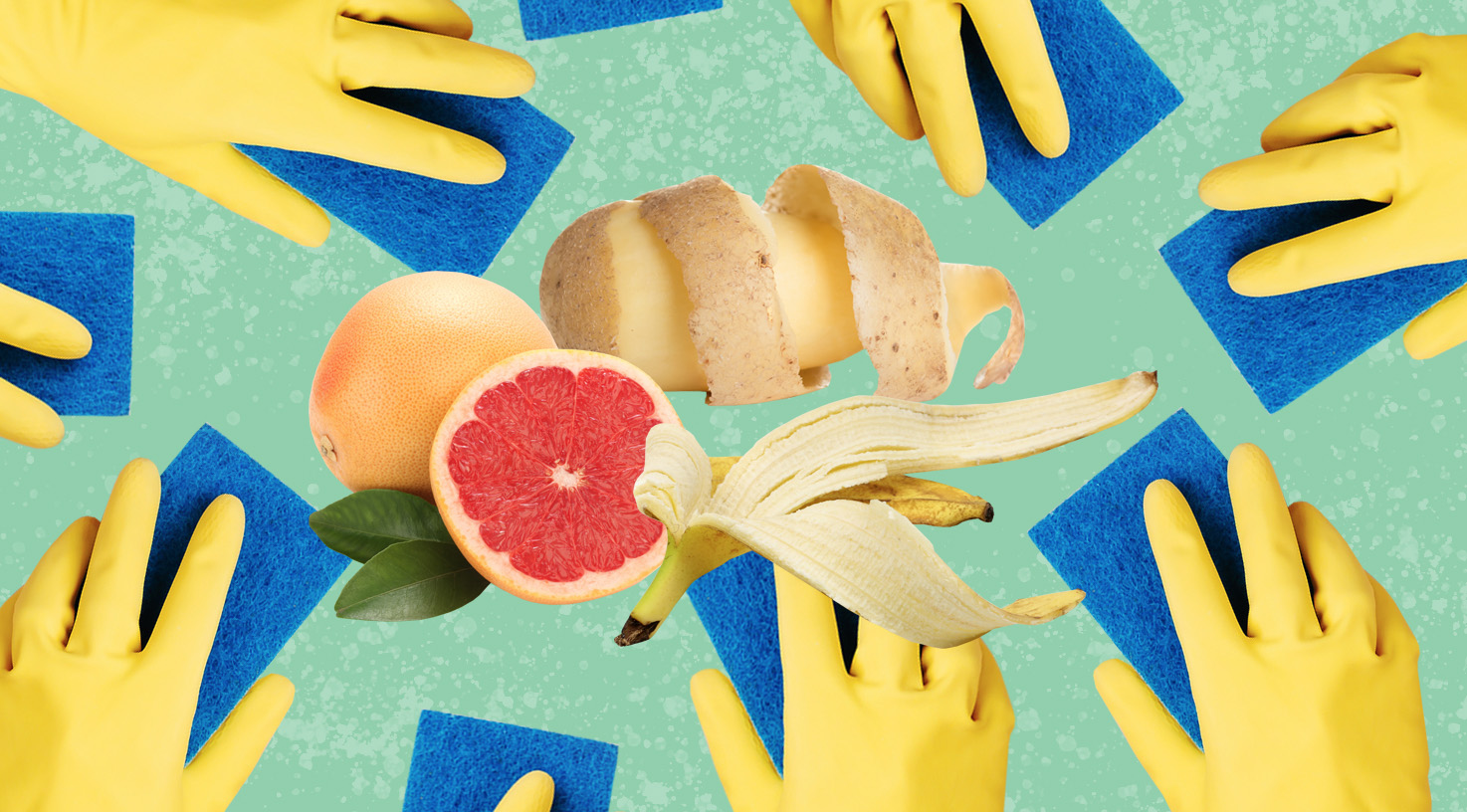foods you can clean your house with