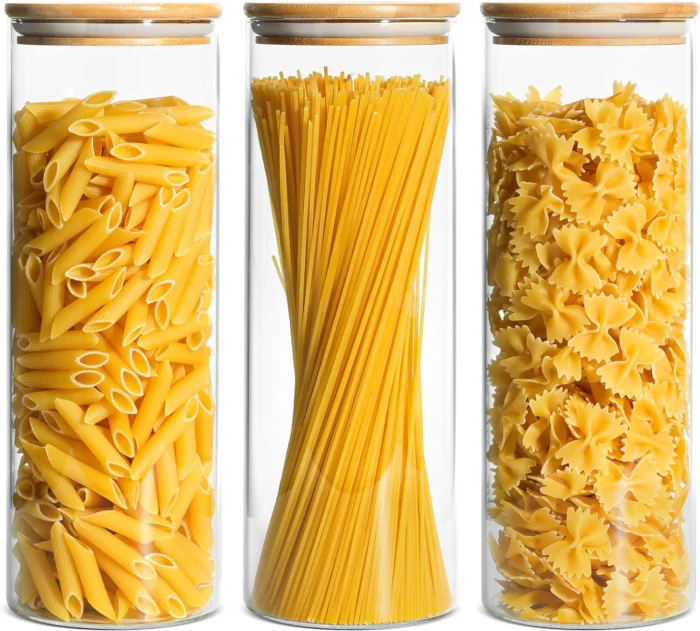 Glass Pasta Storage Container