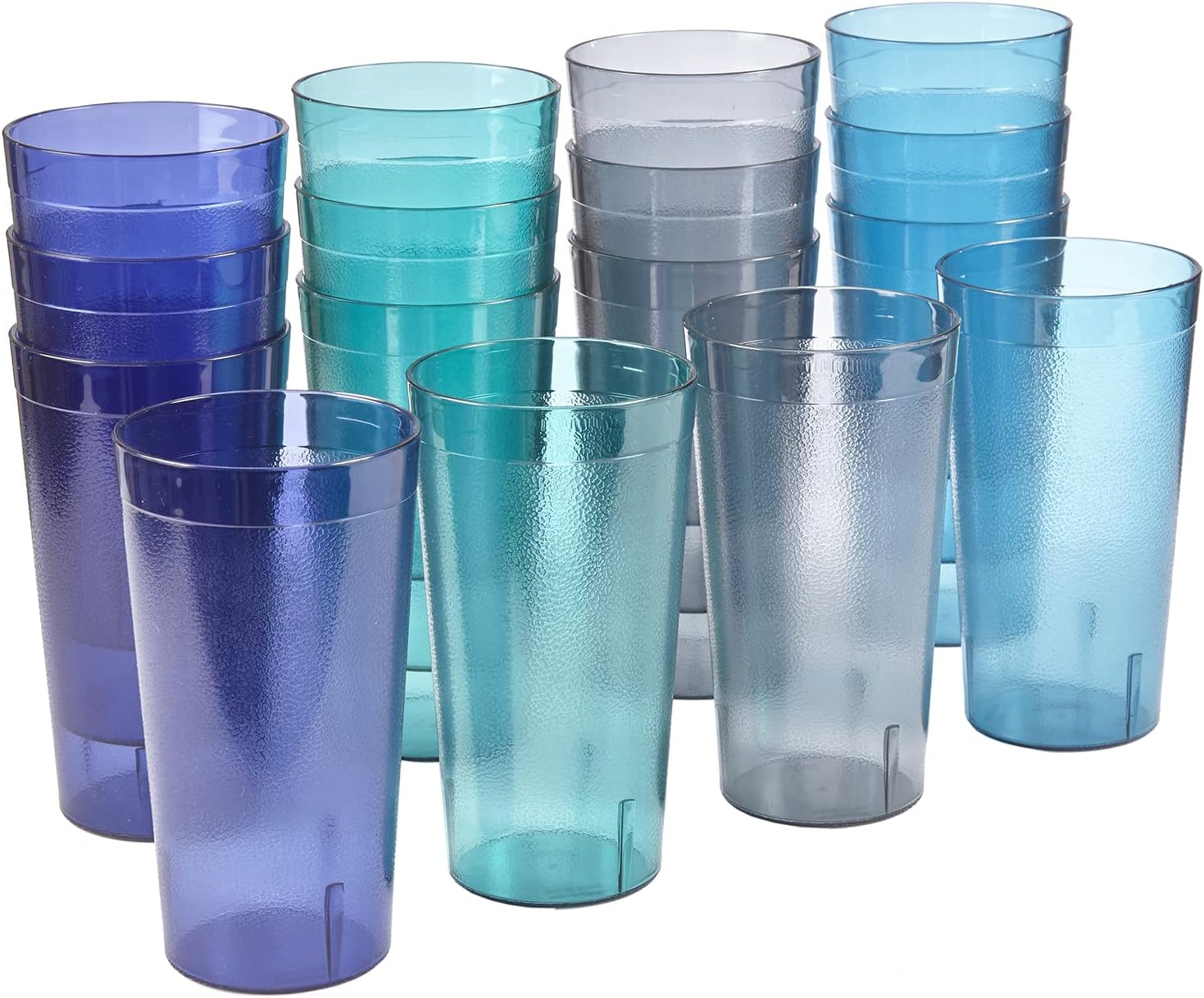 US Acrylic Cafe Plastic Reusable Tumblers