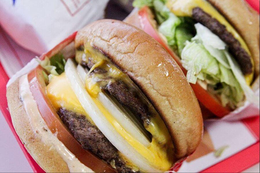 In and Out Burger Double