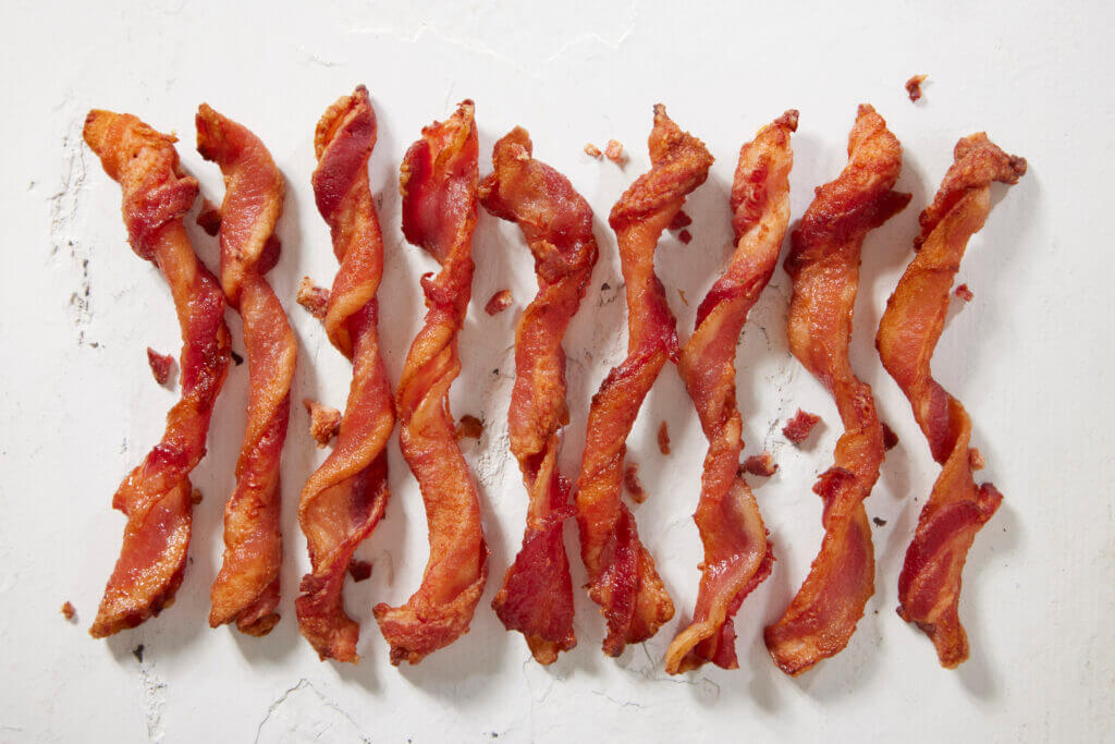 Spiraled Thick Cut Bacon Made Famous on Social Media