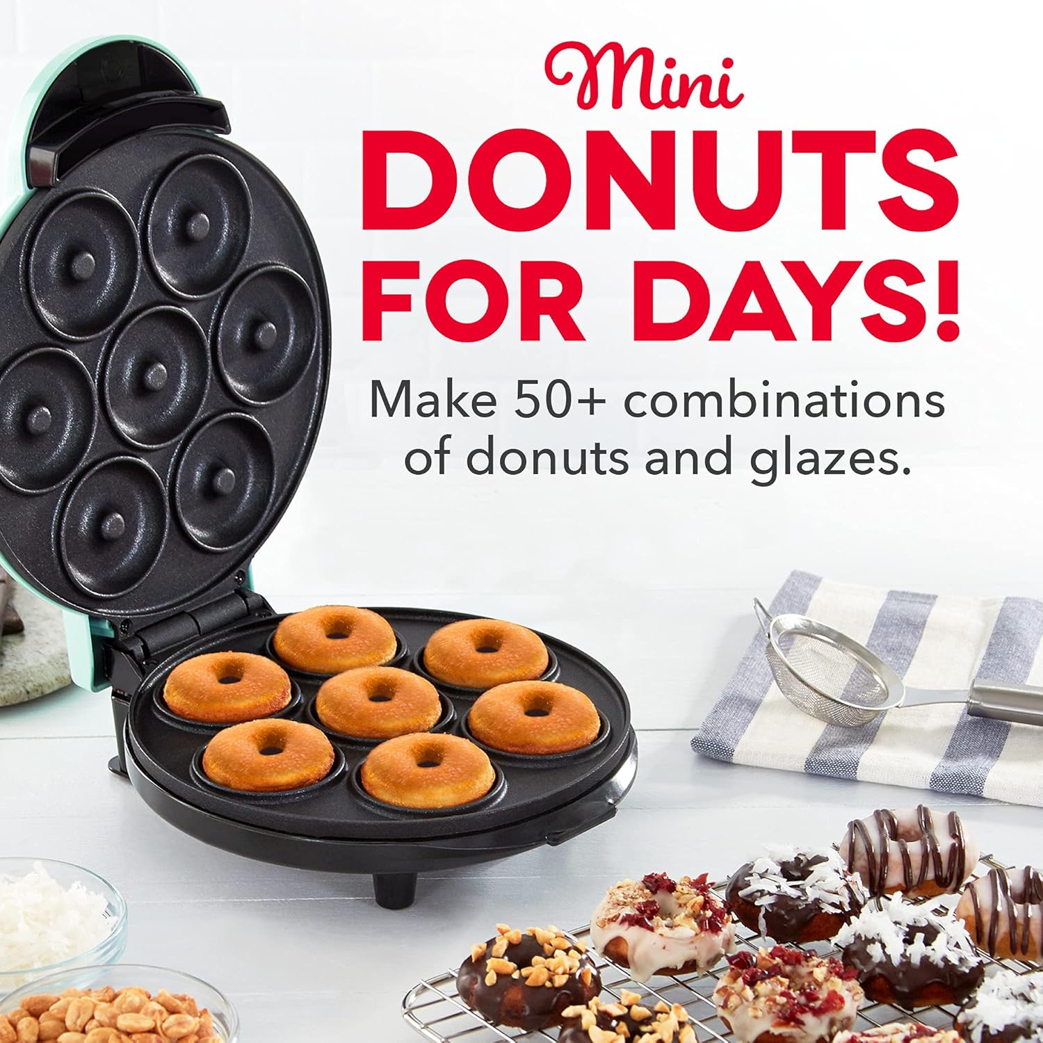 Kid-Friendly Mini Donut Maker