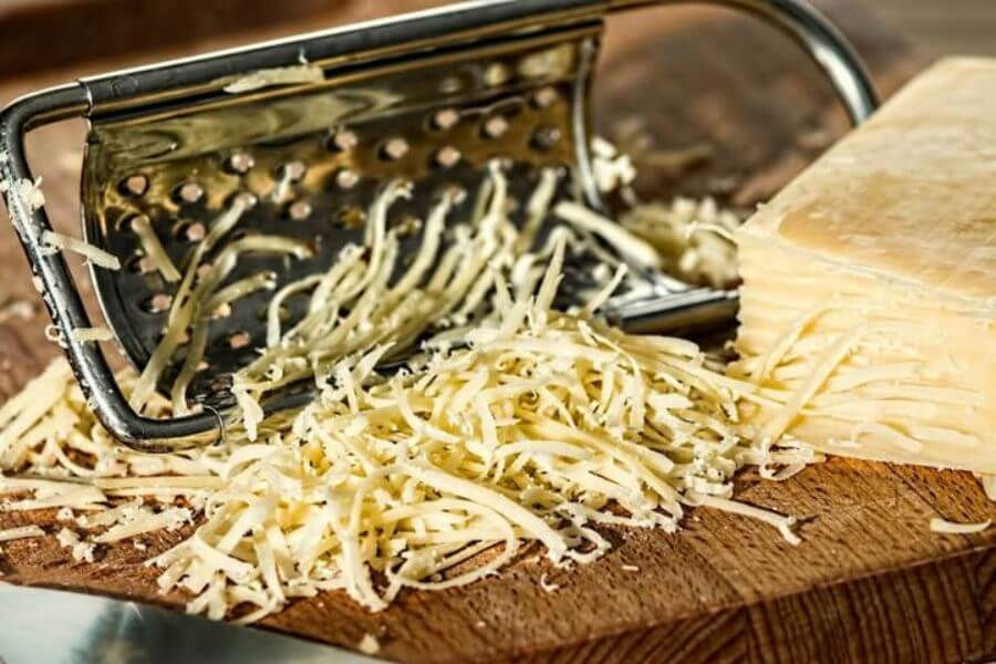 grated cheese