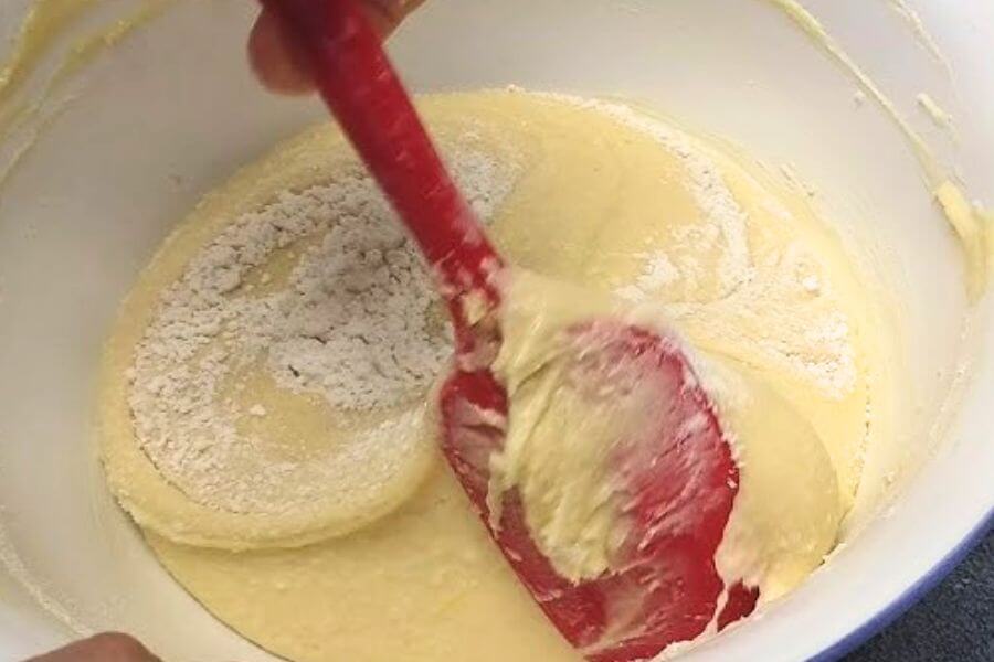vanilla batter cake