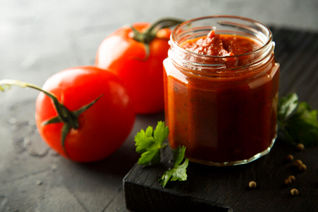 Homemade tomato sauce